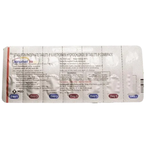 janumet xr (cp) kit tablet 7's